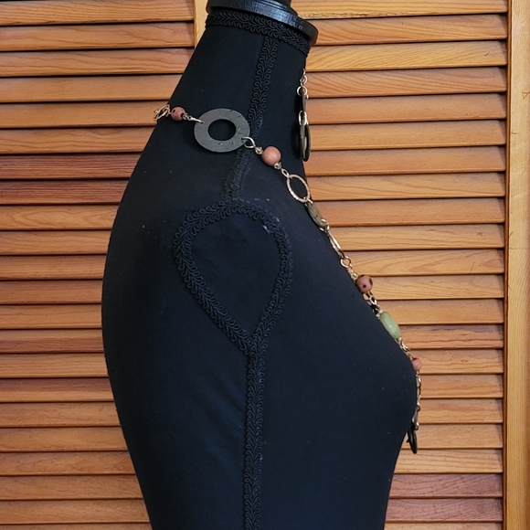 NWT Boho Necklace with Earrings Set - Picture 6 of 6